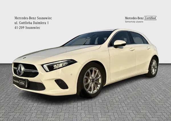 mercedes benz Mercedes-Benz Klasa A cena 92900 przebieg: 103105, rok produkcji 2019 z Sosnowiec